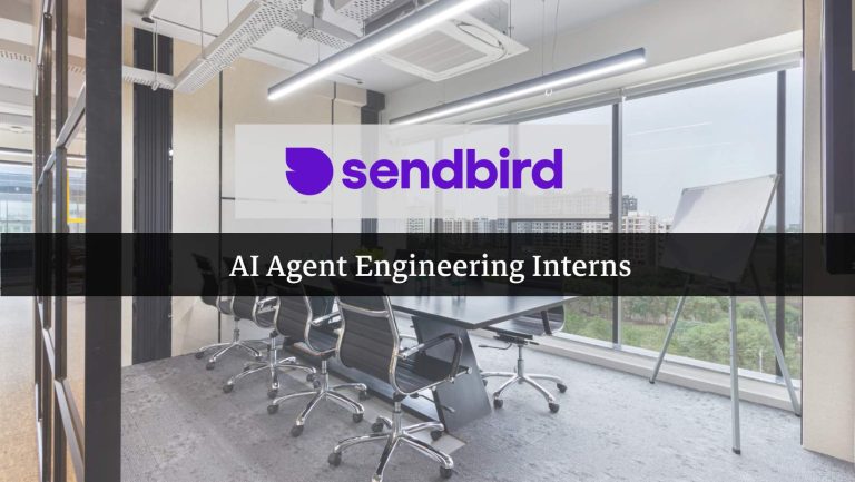 Sendbird Hiring AI Agent Engineering Interns