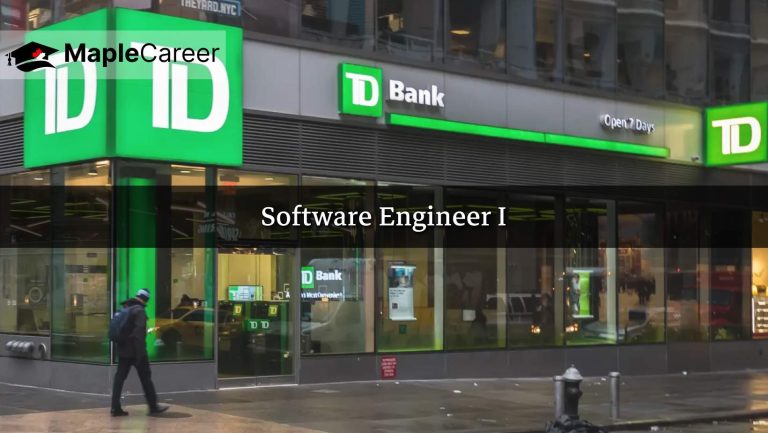 TD Bank is hiring Software Engineer