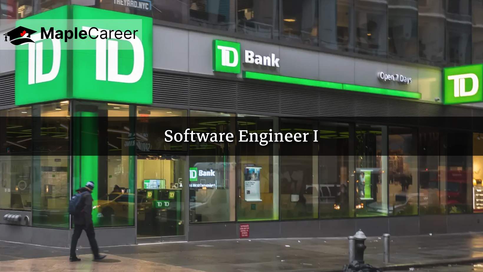 TD Bank is hiring Software Engineer