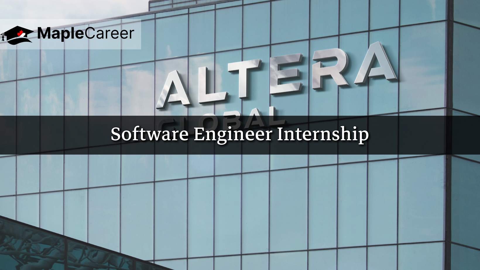 Altera is hiring Software Engineer Intern