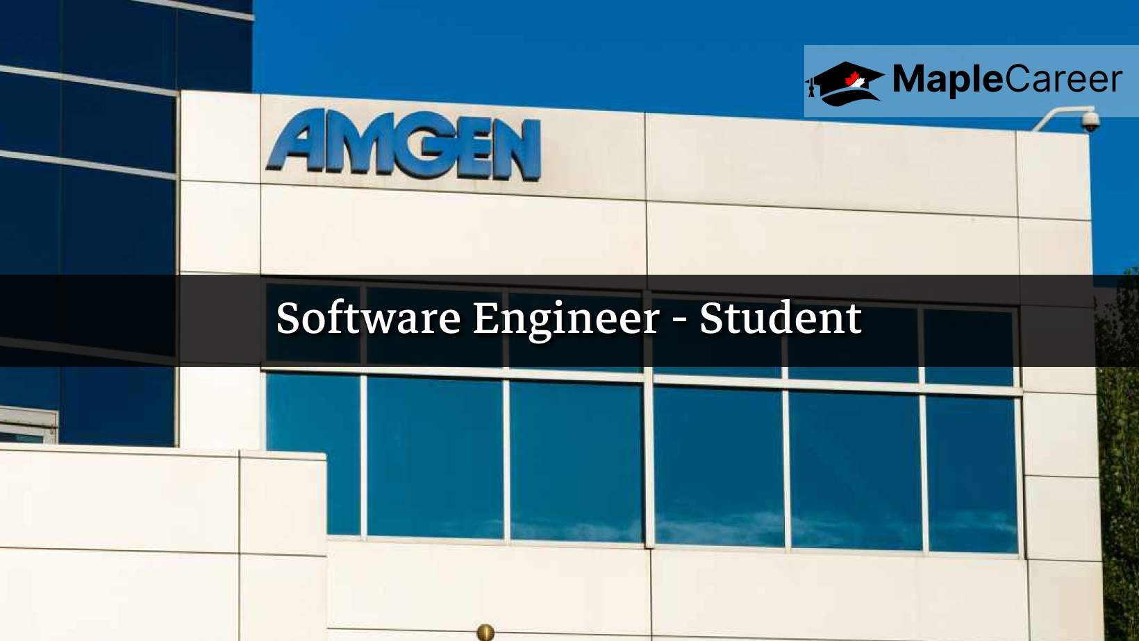 Amgen is hiring Software Engineer - Student