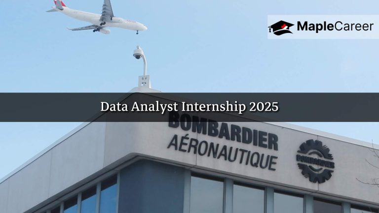 Bombardier Data Analyst Internship 2025