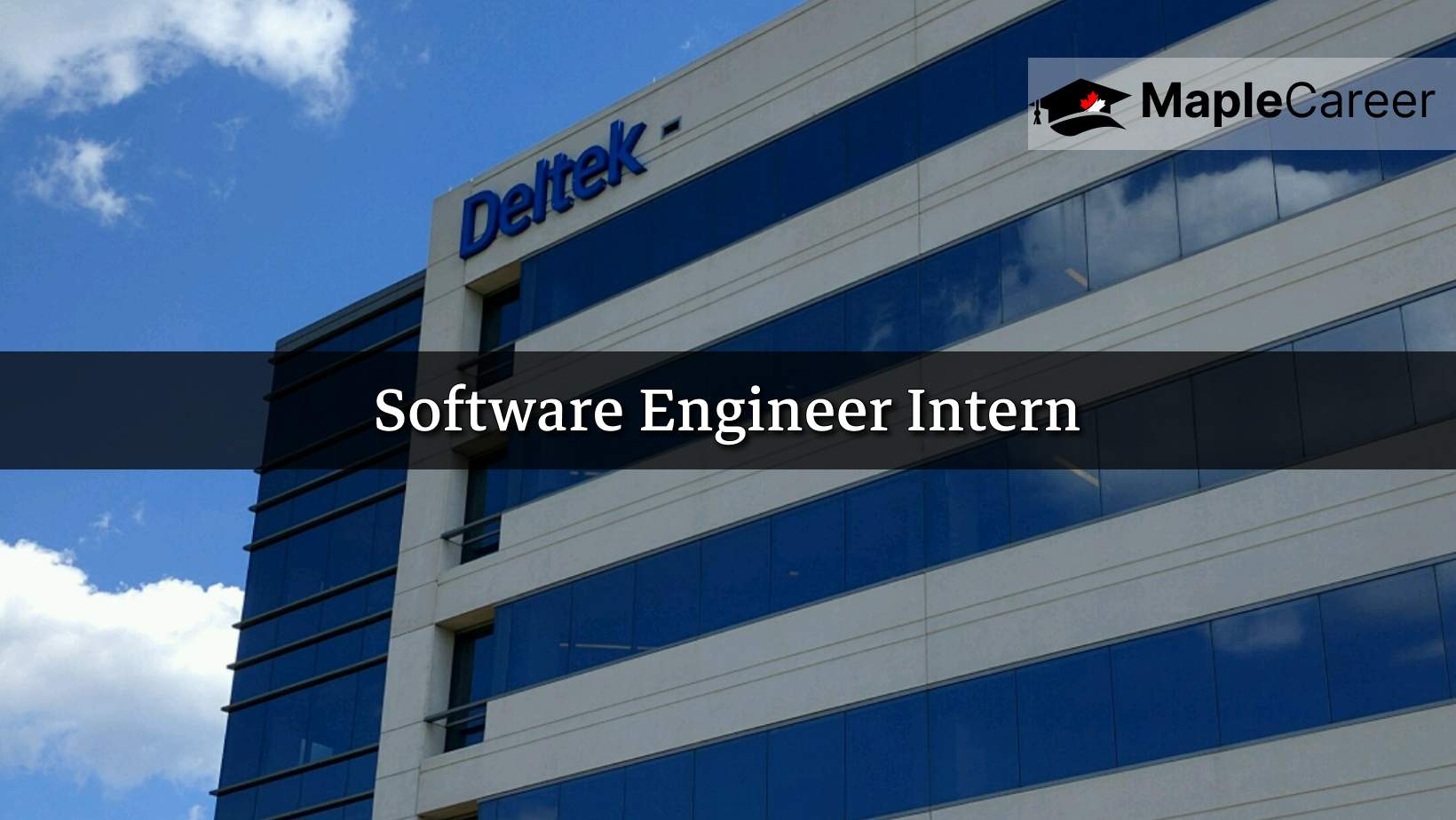 Deltek is hiring Software Engineer Intern