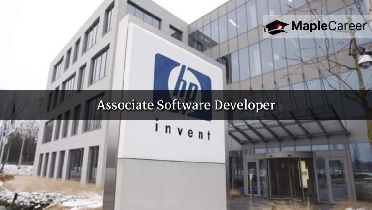 HP is hiring Associate Software Developer