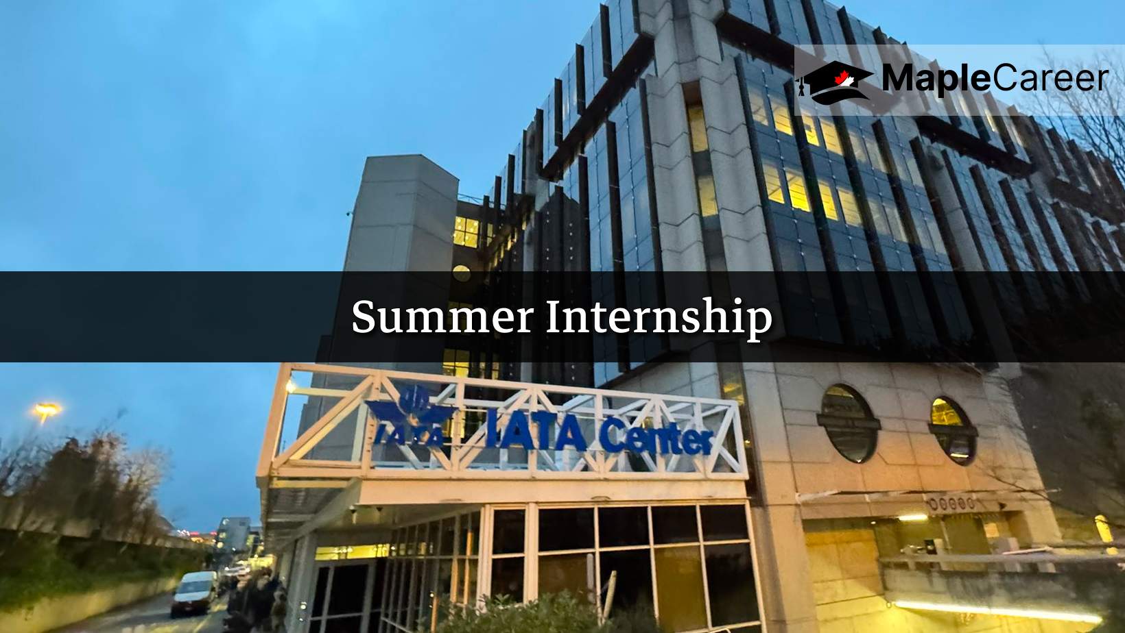 IATA is hiring Summer Intern