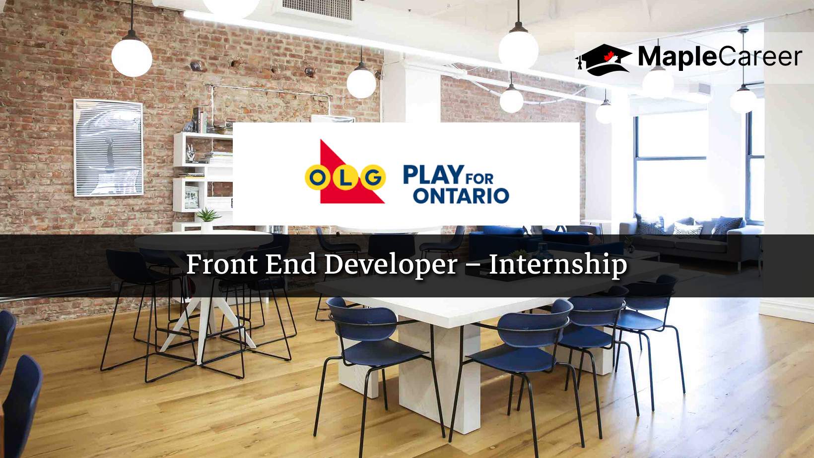 OLG is hiring Front End Developer – Student Internship