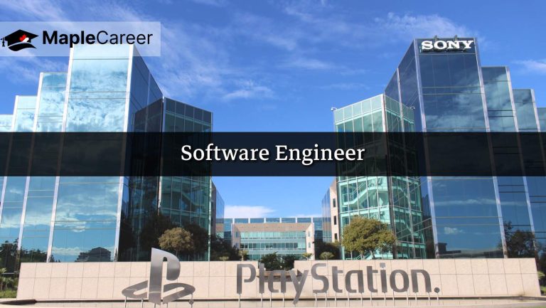 Sony PlayStation is hiring Software Engineer