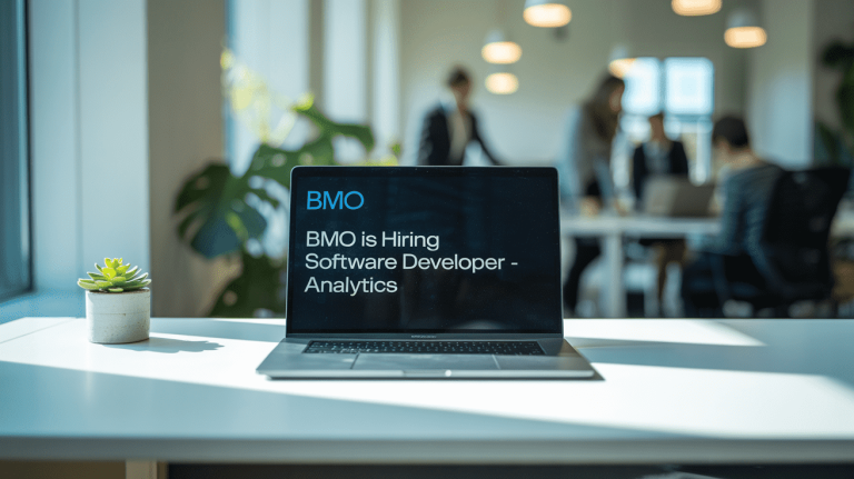 BMO is hiring Software Developer - Analytics