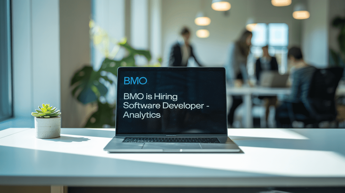 BMO is hiring Software Developer - Analytics