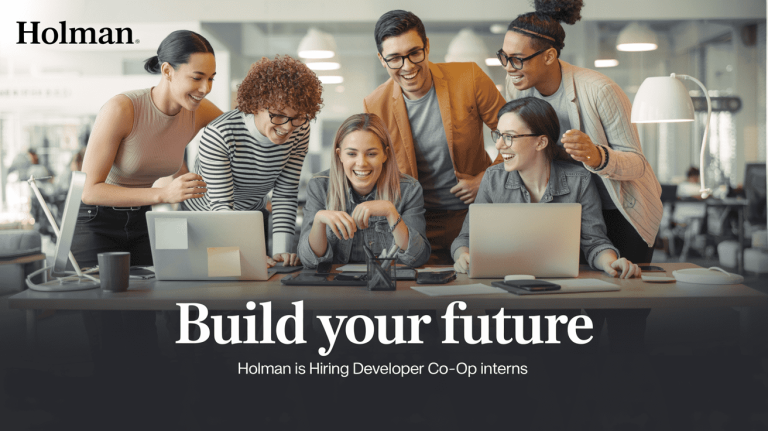 Holman is hiring Developer Co-Op Intern